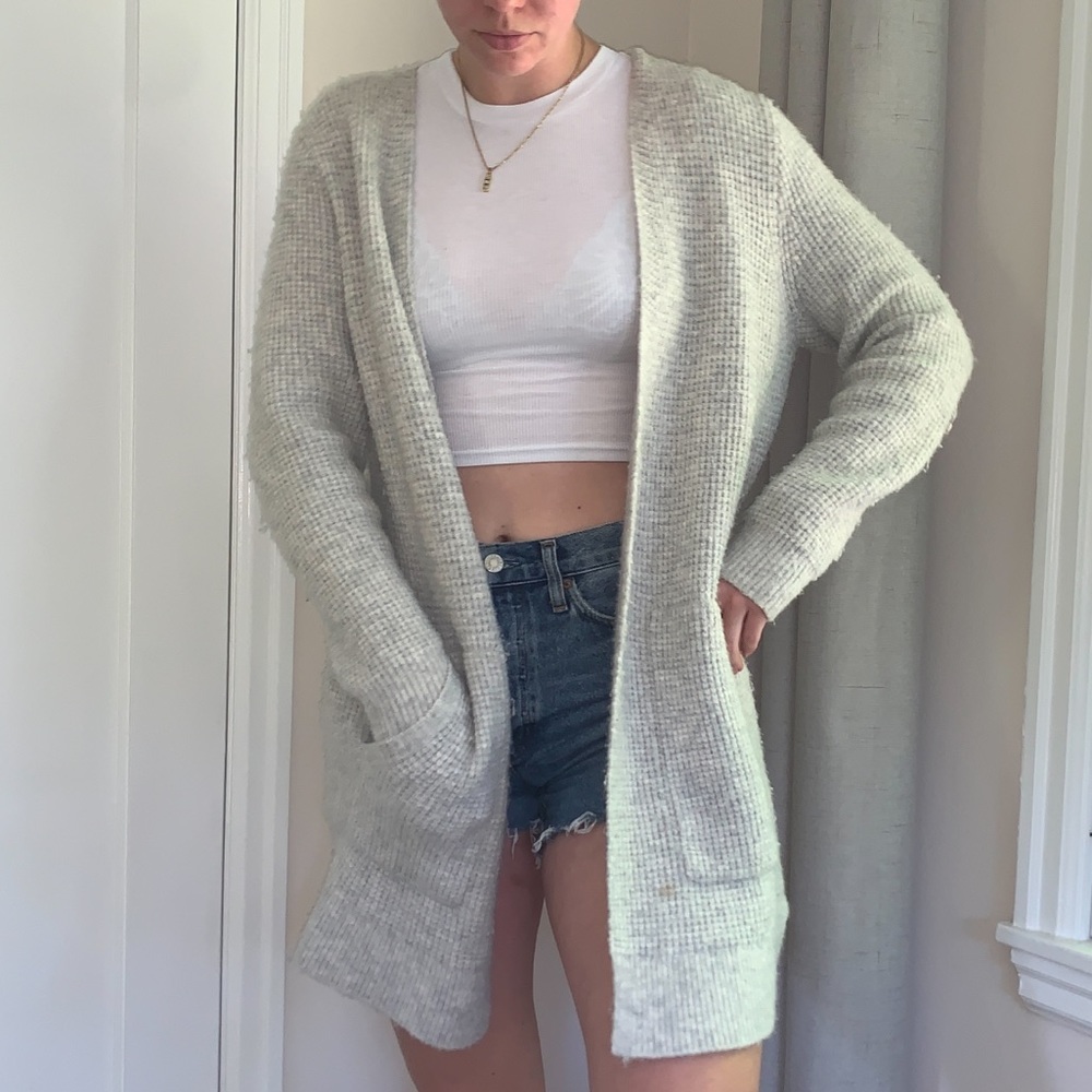 MADEWELL LONGLINE CARDIGAN